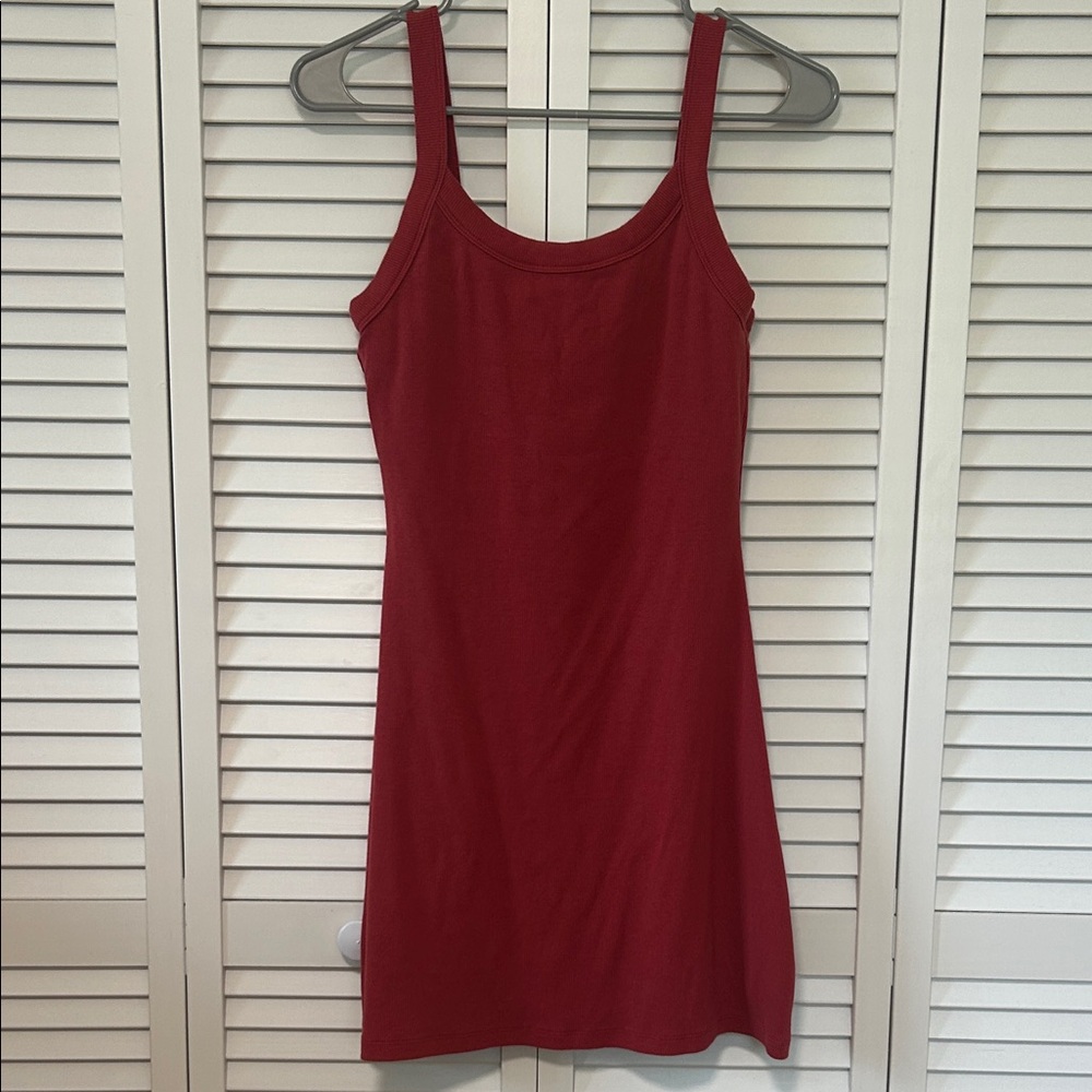 Abercrombie & Fitch Red Mini Dress